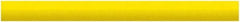 PRO-SAFE - 3.25' Long x 0.25' Wide, Anti-Fatigue Modular Matting Ramp Edge - Female, Yellow, Series Pro-Safe - Eagle Tool & Supply