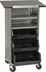 Lockwood Mfg. - 24 Inches Wide x 44 Inches High x 16 Inches Deep Portable Multi-Task Stand - Without Door - Eagle Tool & Supply