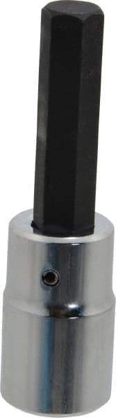 Proto - 1/2" Drive, 7/16" Hex Bit Socket - 3-1/4" OAL, 1-3/4" Bit Length - Eagle Tool & Supply