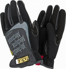 Mechanix Wear - Size XL (11) Synthetic Leather General Protection Work Gloves - For Mechanic's & Lifting, Uncoated, Slip-On Cuff, Full Fingered, Black, Paired - Eagle Tool & Supply