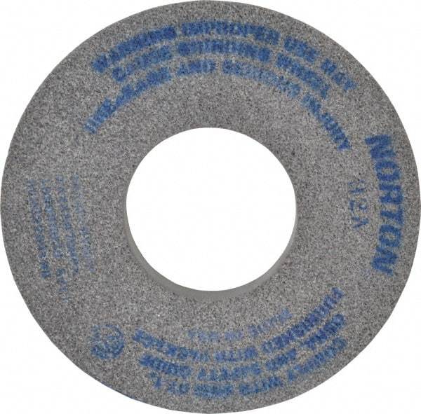 Norton - 12" Diam x 5" Hole x 1-1/2" Thick, H Hardness, 46 Grit Surface Grinding Wheel - Aluminum Oxide, Type 5, Coarse Grade, 2,070 Max RPM, Vitrified Bond, One-Side Recess - Eagle Tool & Supply