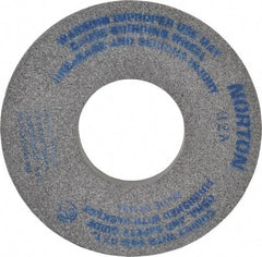 Norton - 12" Diam x 5" Hole x 1-1/2" Thick, H Hardness, 46 Grit Surface Grinding Wheel - Aluminum Oxide, Type 5, Coarse Grade, 2,070 Max RPM, Vitrified Bond, One-Side Recess - Eagle Tool & Supply