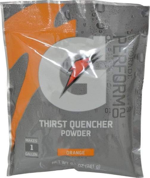 Gatorade - 8.5 oz Pack Orange Activity Drink - Powdered, Yields 1 Gal - Eagle Tool & Supply