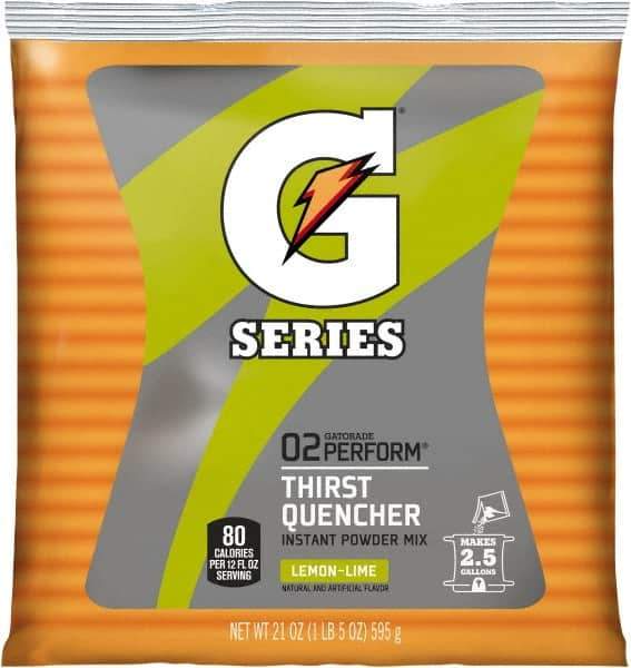 Gatorade - 21 oz Pack Lemon-Lime Activity Drink - Powdered, Yields 2.5 Gal - Eagle Tool & Supply