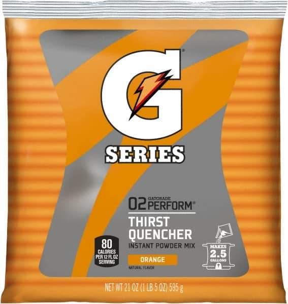 Gatorade - 21 oz Pack Orange Activity Drink - Powdered, Yields 2.5 Gal - Eagle Tool & Supply