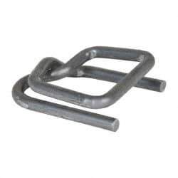 Made in USA - 1/2 Inch Wide, Metal Buckle - 1,000 Piece - Eagle Tool & Supply