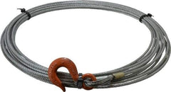Lift-All - 1/4" Diameter x 50' Length Winch Cable - Eagle Tool & Supply
