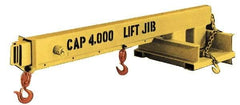 Contrx - 4,000 Lb Capacity Telescopic Boom - 30" Center Forks - Eagle Tool & Supply
