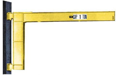 Value Collection - 2,000 Lb Load Capacity, Steel Jib Crane - 12' Span - Eagle Tool & Supply