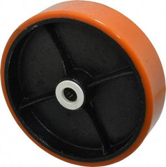 Fairbanks - 8 Inch Diameter x 2 Inch Wide, Polyurethane Caster Wheel - 1,260 Lb. Capacity, 2-3/16 Inch Hub Length, 3/4 Inch Axle Diameter, Roller Bearing - Eagle Tool & Supply