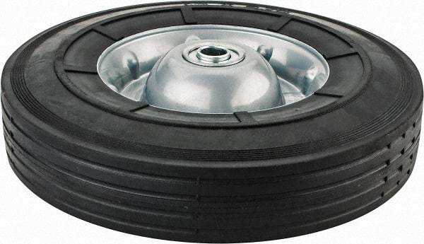 Value Collection - 10 Inch Diameter x 2-3/4 Inch Wide, Semi-Pneumatic Caster Wheel - 250 Lb. Capacity, 2-1/4 Inch Hub Length, 5/8 Inch Axle Diameter, Ball Bearing - Eagle Tool & Supply