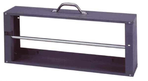Durham - 1 Cylinder, Gray Wire Spool Rack - 26-1/8" Wide x 10-3/8" High x 6" Deep - Eagle Tool & Supply