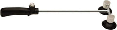 Made in USA - 6 Lb. Capacity Handled Vacuum Lifter - 2-1/8 Inch Diameter Double Cup and 18 Inch Handle Length - Eagle Tool & Supply