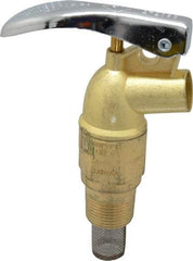 Value Collection - 3/4" NPT Zinc Rigid Drum Faucet - FM Approved, External Arrester, Self Closing - Eagle Tool & Supply