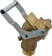 Value Collection - Brass Rigid Drum Gate Valve - FM Approved, No Arrester, Self Closing - Eagle Tool & Supply