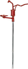 Wesco Industrial Products - Cast Iron Hand Operated Lever Pump - 16 oz per Stroke, For Fuel Oil Products - Eagle Tool & Supply