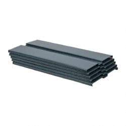 Edsal - 60" Wide, Open Shelving Ribbed Steel Decking - 24" Deep, Use with Edsal System II - Eagle Tool & Supply