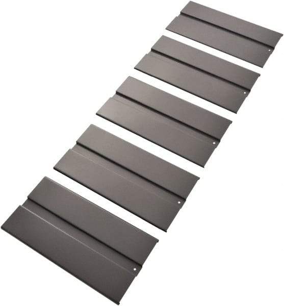 Edsal - 60" Wide, Open Shelving Ribbed Steel Decking - 36" Deep, Use with Edsal System II - Eagle Tool & Supply
