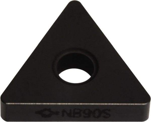 Sumitomo - TNGA432 - Grade NB90S Ceramic Turning Insert - 60° Triangle, 1/2" Inscr Circle, 3/16" Thick, 1/32" Corner Radius - Eagle Tool & Supply