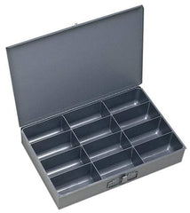 Durham - 12 Compartment Small Steel Storage Drawer - 18 Inches Wide x 12 Inches Deep - Eagle Tool & Supply