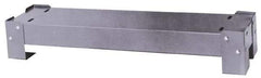 Durham - 9" Wide x 5.8" High, Gray Bin Holder - Use with Durham - 340-95, 344-95, 349-95, 341-95, 350-95 - Eagle Tool & Supply