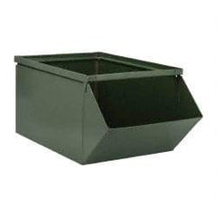 Stackbin - Size 4, Open End Bin - 20-1/2" Long x 12" Wide x 9-1/2" High, 15-3/4" Bottom Length - Eagle Tool & Supply