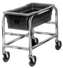 Win-Holt - 16" Wide x 28" Long x 33" High Tote Cart - 2 Slot, 2 Tote, Aluminum - Eagle Tool & Supply