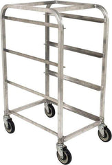 Win-Holt - 19" Wide x 27" Long x 41" High Tote Cart - 3 Slot, 3 Tote, Aluminum - Eagle Tool & Supply