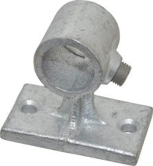 Kee - 3/4" Pipe, Malleable Iron Rail Support Pipe Rail Fitting - Galvanized Finish - Eagle Tool & Supply