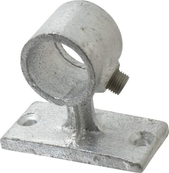 Kee - 1" Pipe, Malleable Iron Rail Support Pipe Rail Fitting - Galvanized Finish - Eagle Tool & Supply