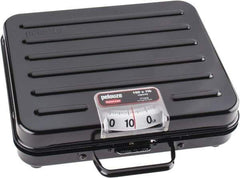 Pelouze - 13" x 10-1/2" Wide Base, 100 Lb Capacity, Analog Dial Shipping Scale - 1 Lb Graduation - Eagle Tool & Supply