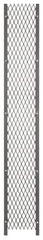 Folding Guard - 4' Wide x 7' High, Hinged Single Door for Temporary Structures - Woven Wire - Eagle Tool & Supply