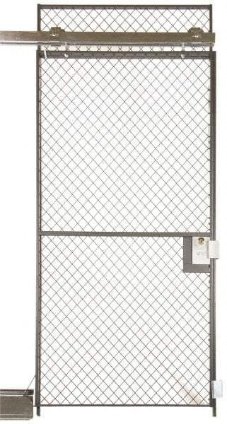 Folding Guard - 8' Tall, Temporary Structure Service Window - 5' Wide - Eagle Tool & Supply