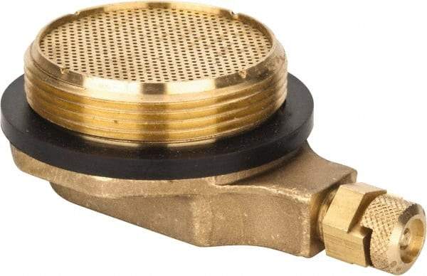 Value Collection - Drum Vents Type: Horizontal Drum Vent Material: Brass - Eagle Tool & Supply