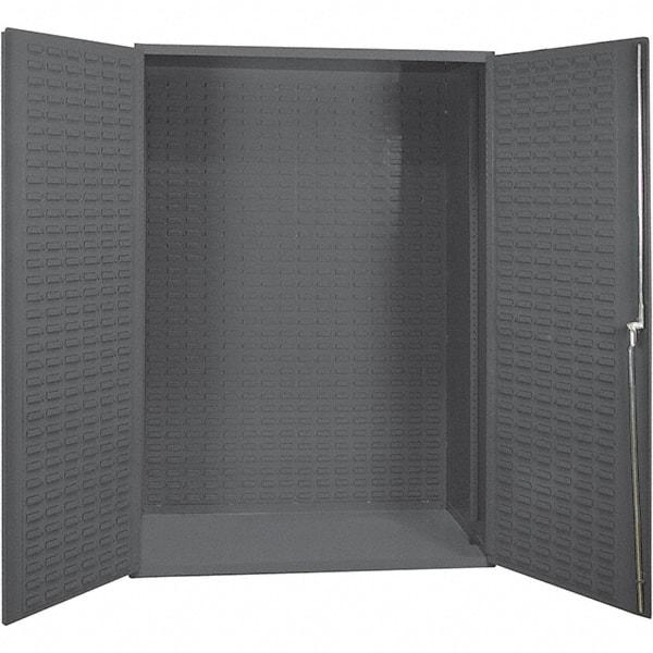 Durham - Storage Cabinet - Steel, 36" Wide x 24" Deep x 72" High, Gray - Eagle Tool & Supply