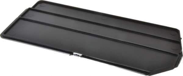 Akro-Mils - 10.9" Wide x 4.4" High, Black Bin Divider - Use with 30230, 30235 - Eagle Tool & Supply