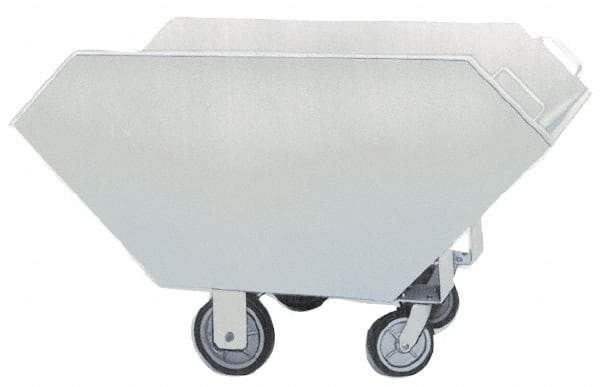 Valley Craft - 22.2 Cu Ft, Steel Chip Truck - 30" Wide x 68" Long x 40" High - Eagle Tool & Supply