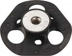 Norton - 4-1/2" Diam Quick-Change Type S Disc Backing Pad - Medium Density, 13,000 RPM, Speed-Lok Compatible - Eagle Tool & Supply