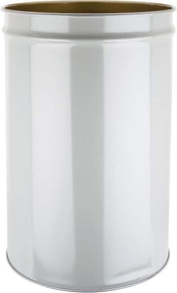 Justrite - 55 Gallon Fire Resistant Steel Drum - 23-3/4 Inch Outside Diameter, 34-1/2 Inch High - Eagle Tool & Supply