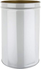 Justrite - 55 Gallon Fire Resistant Steel Drum - 23-3/4 Inch Outside Diameter, 34-1/2 Inch High - Eagle Tool & Supply