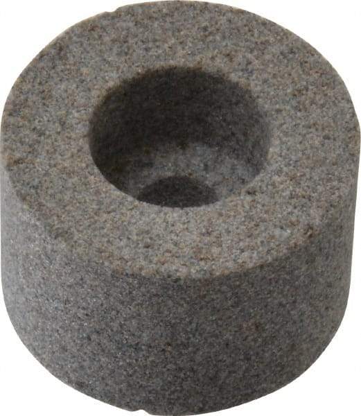 Norton - 60 Grit Aluminum Oxide Type 5 Internal Grinding Wheel - 1-1/2" Diam x 3/8" Hole x 1" Thick, 21,645 Max RPM, Type 5 Medium Grade, K Hardness, Vitrified Bond, No Recess - Eagle Tool & Supply