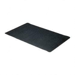 Wearwell - 5' Long x 3' Wide, Dry Environment, Anti-Fatigue Matting - Black, Natural Rubber with Nitrile Blend Base, Beveled on 4 Sides - Eagle Tool & Supply