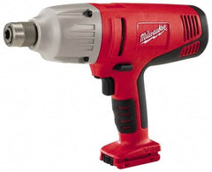 Milwaukee Tool - 7/16" Drive 28 Volt T-Handle Cordless Impact Wrench & Ratchet - 0 to 1,450 RPM, 0 to 2,450 BPM, 325 Ft/Lb Torque, Lithium-Ion Batteries Not Included - Eagle Tool & Supply