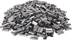 Made in USA - 1/2 Inch Wide, Metal Open Seal - 1,000 Piece - Eagle Tool & Supply