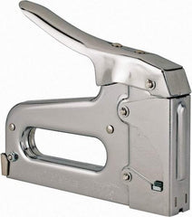 Arrow - Manual Staple Gun - 1/4, 3/8, 1/2, 9/16" Staples, 85 Lb Capacity - Eagle Tool & Supply