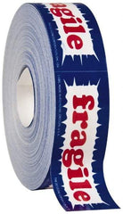 Made in USA - Fragile Shipping Label - 3" High x 1" Wide - Eagle Tool & Supply