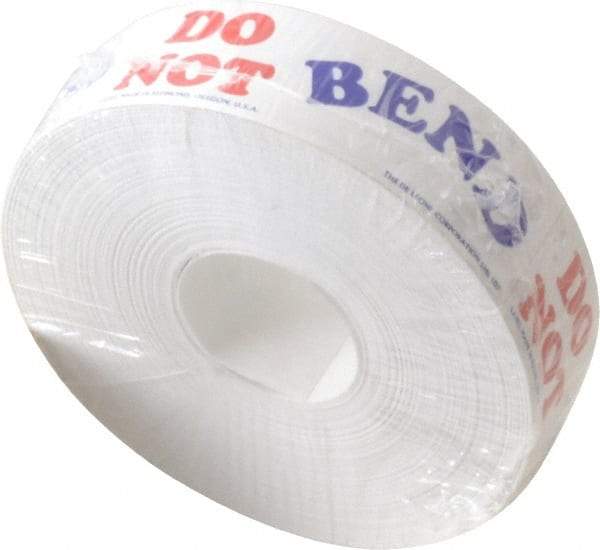 Made in USA - Do Not Bend Shipping Label - 3" High x 1" Wide - Eagle Tool & Supply