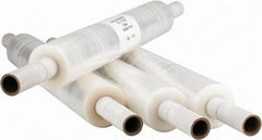 Stretch Associates - 20" x 1,000' 80 Gauge Clear Hand Held Stretch & Pallet Wrap with Extended Core - 80 Gauge, Clear - Eagle Tool & Supply