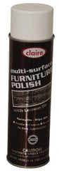 Made in USA - 20 Fluid Ounce Furniture Polish - Lemon Scent, Aerosol - Eagle Tool & Supply