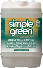 Simple Green - 5 Gal Bucket Cleaner/Degreaser - Liquid, Biodegradable, Concentrated, Unscented - Eagle Tool & Supply